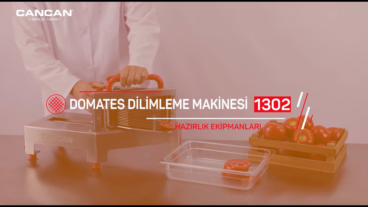 Domates Dilimleme Makinesi 1302