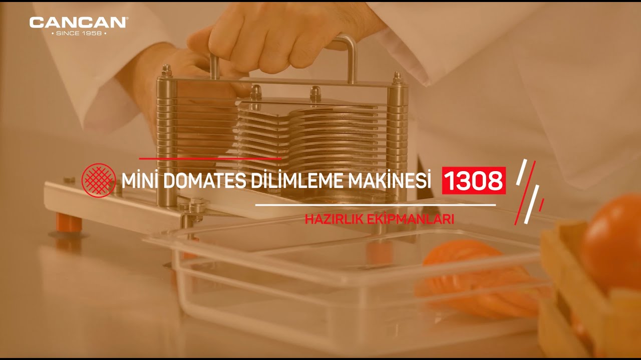 Mini Domates Dilimleme Makinesi 1308