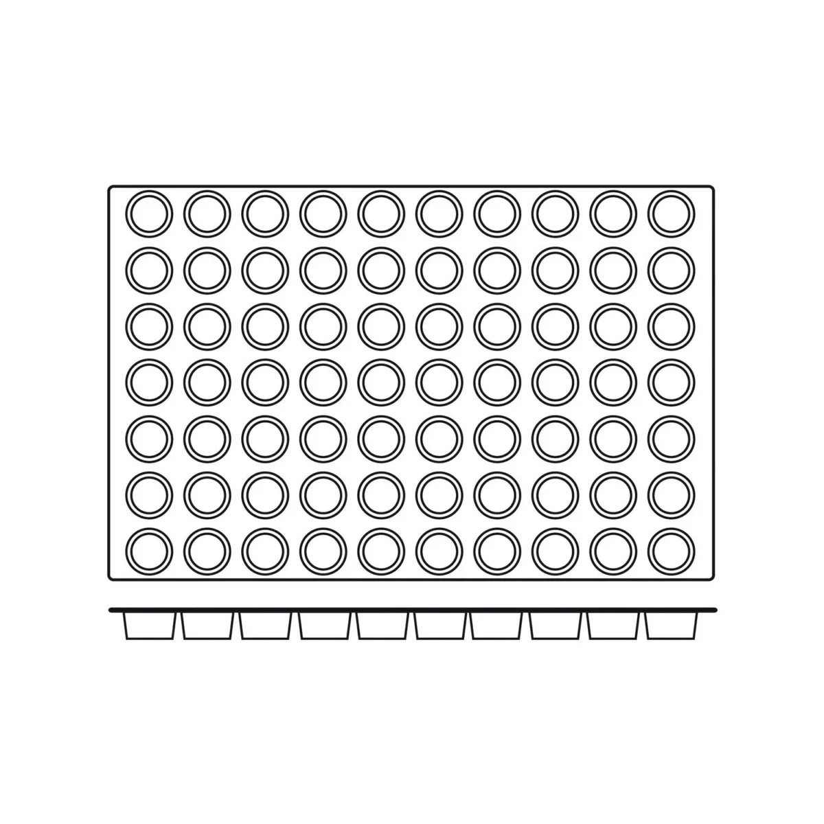 Silikomart Sq007 Mini Muffin