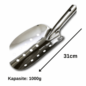 Şaşula Küreği Inox Delikli No:3