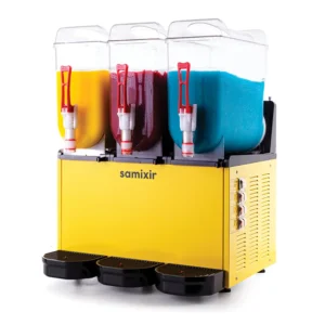 Samixir 12+12+12 Slush Triple Buzlu İçecek Dispenseri Sarı R404