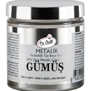 Dr.Gusto Metalik Gümüş 50 Gr