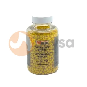 My Bake Boncuk Sarı 200 Gr 4 Mm