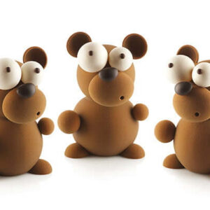 Silikomart Kit Teddy Çikolata Kalıbı
