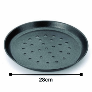 Pizza Tavası Delikli 28 Cm