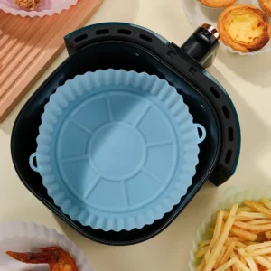 Airfryer Silikon Pişirme Kabı 22x6 Cm