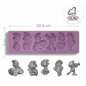 Silikon Kalıp Şirinler 283