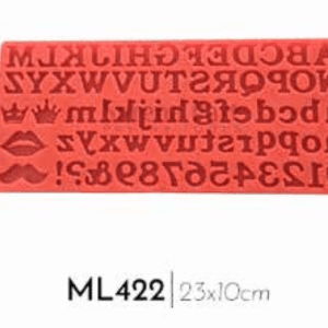 Surenapart Ml422 Alfabe 2 Şeker Hamuru Silikon Kalıp