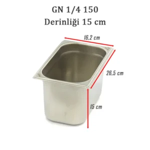 Gastronom Küvet 1/4 150