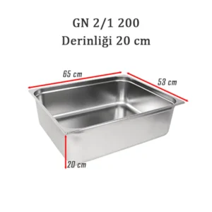 Gastronom Küvet 2/1 200