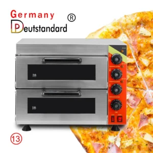 Elektrikli Pizza Fırını Çift Katlı