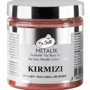 Dr.Gusto Metalik Kırmızı 50 Gr
