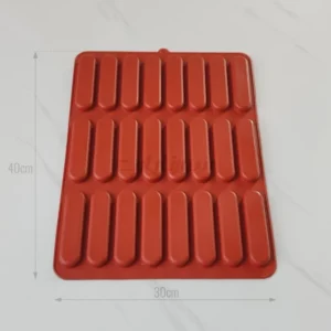 Kedi Dili Silikon Kek Kalıbı 30x40 Lsm01