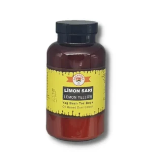 Decaroma Yağ Bazlı Toz Boya 100 Gr Limon Sarı