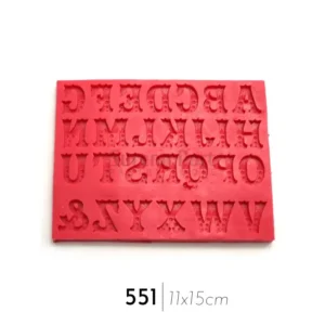 Şeker Hamuru Silikonu M551 Alfabe Surenapart