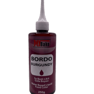My Bake Su Bazlı Likit Gıda Boyası 250 Ml Bordo