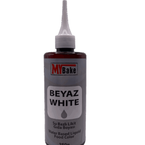 My Bake Su Bazlı Likit Gıda Boyası 250 Ml Beyaz