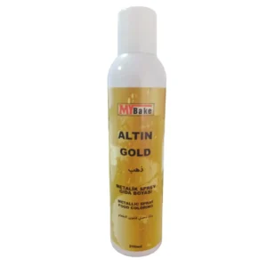 My Bake Metalik Sprey Gıda Boyası 250 Ml Altın