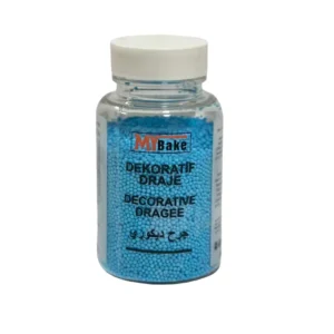 My Bake Boncuk Şeker Mavi 200 Gr 2 Mm