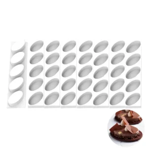 Oval Tek Pasta Kalıbı 35'li Petifür