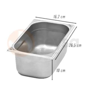 Gastronom Küvet 1/4 100