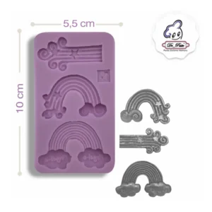 Silikon Kalıp Gökkuşağı 30