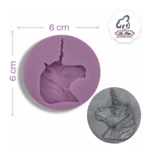 Silikon Kalıp Unicorn Kafası 24