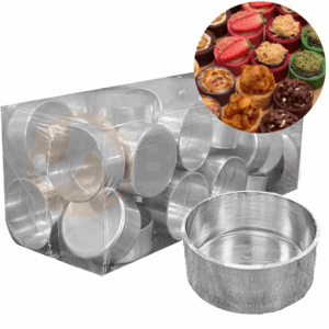 Silindir Tart Kalıbı 4xh 1,7 CM 40 Adet