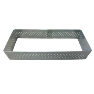 Dikdörtgen Delikli Tart Çemberi 12X3 Cm
