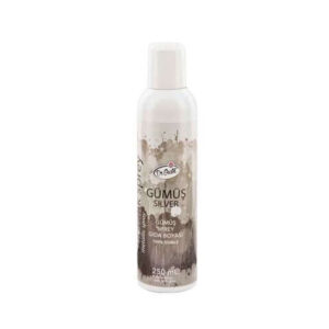 Dr.Gusto Sprey Gıda Boyası 250 Ml Gümüş