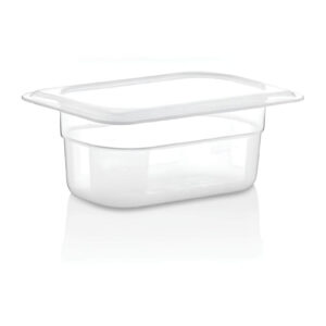 Polikarbon Gastronom Küvet Şeffaf 1/9 65 0.5 Litre