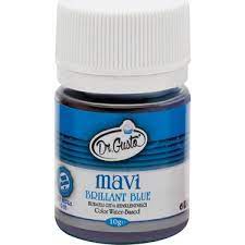 Su Bazlı Mavi Gıda Boyası 1 Kg