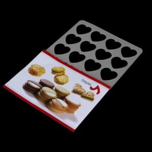 Japones Kurabiye Şablonu Kalp