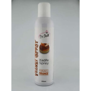 Kadife Sprey Gıda Boyası 250Ml Turuncu