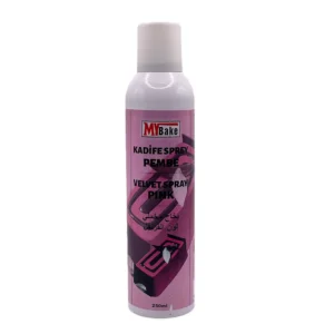 My Bake Velvet Kadife Sprey Gıda Boyası 250 Ml Pembe
