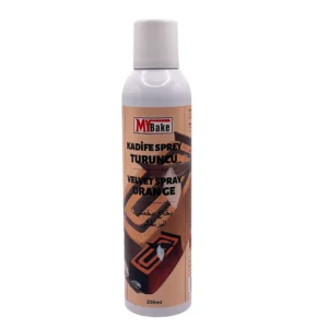 My Bake Velvet Kadife Sprey Gıda Boyası 250 Ml Turuncu