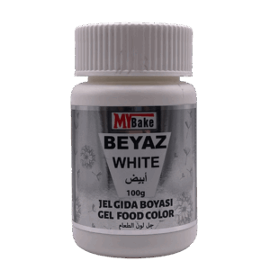My Bake Jel Gıda Boyası Beyaz 100 Gr