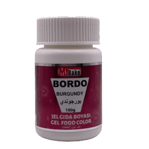 My Bake Jel Gıda Boyası Bordo 100 Gr