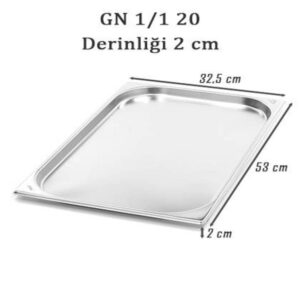 Gastronom Küvet 1/1 20