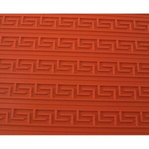 Beysa Relief Rum Anahtarı Silikon Kalıbı Menderes Desen 38x58