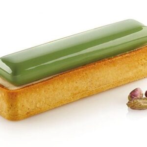 Silikomart Kit Tarte Ring Rectangular, Dikdörtgen Tart Kalıbı