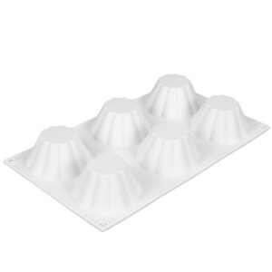 Silikon Kek Kalıbı Brioche 6 Lı