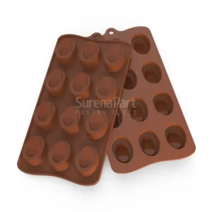 Silikon Kalıp Çikolata Kalıbı Oval Csh08 Surenapart