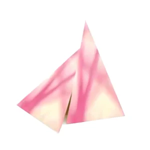 Barlo Pembe Desenli Üçgen Dekor Çikolata 1 Kg