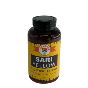 Decaroma Yağ Bazlı Gıda Boyası 200 Gr Sarı
